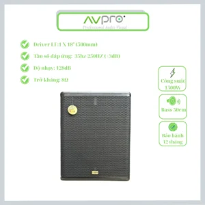 LOA SUB ĐIỆN, AVPRO SM18