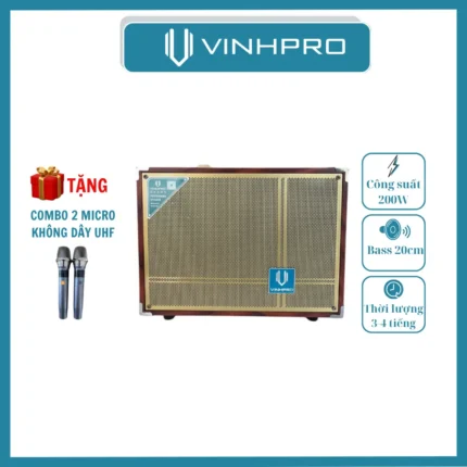 LOA XÁCH TAY VINHPRO V-08S