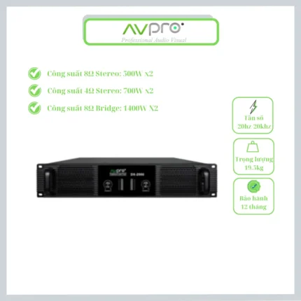 CỤC ĐẨY CÔNG SUẤT, AVPRO DX-2500