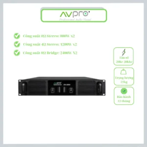 CỤC ĐẨY CÔNG SUẤT, AVPRO DX-2800