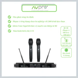 MICRO KHÔNG DÂY, AVPRO M-600Plus