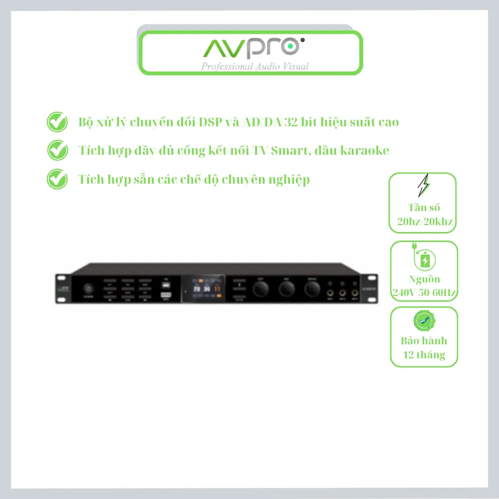 VANG SỐ AVPRO S-880P VANG SỐ, AVPRO S-880P