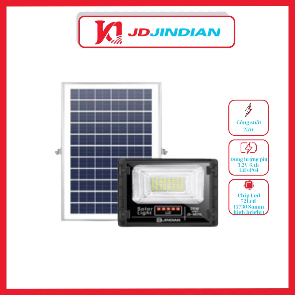 ĐÈN NĂNG LƯỢNG MẶT TRỜI - BLUESKY JD - 8825L ĐÈN NĂNG LƯỢNG MẶT TRỜI, BLUESKY JD – 8825L