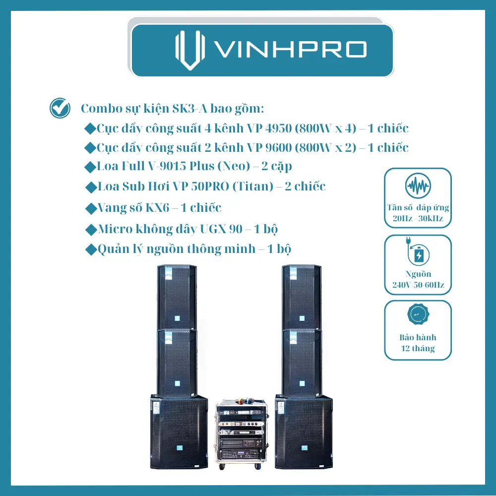COMBO SỰ KIỆN VINHPRO SK3-A COMBO SỰ KIỆN VINHPRO SK3-A