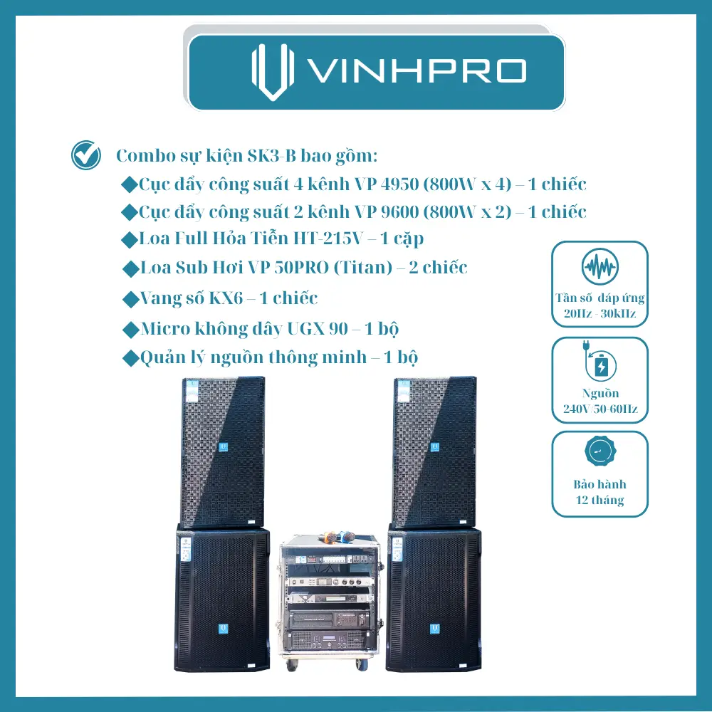 COMBO SỰ KIỆN VINHPRO SK3-B COMBO SỰ KIỆN VINHPRO SK3-B
