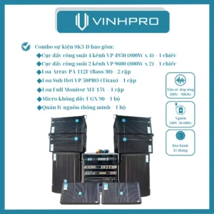 COMBO SỰ KIỆN, VINHPRO SK3-D
