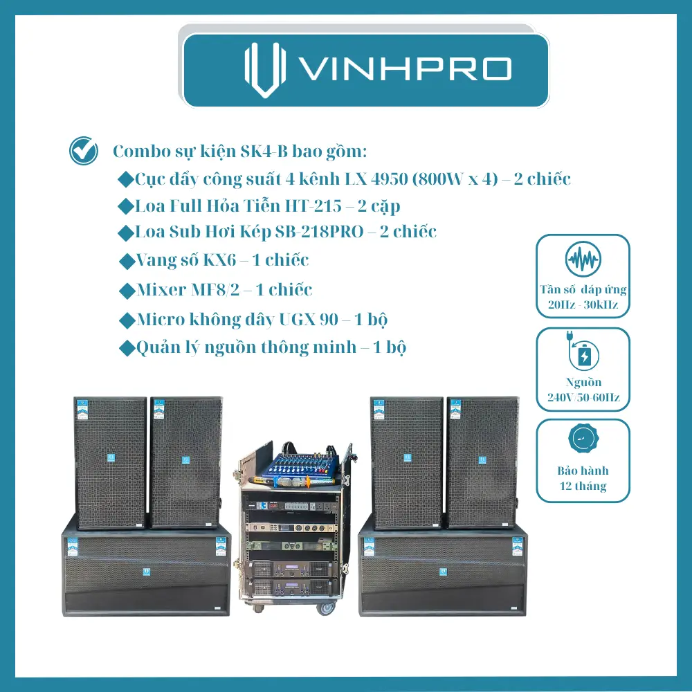 COMBO SỰ KIỆN VINHPRO SK4-B COMBO SỰ KIỆN, VINHPRO SK4-B