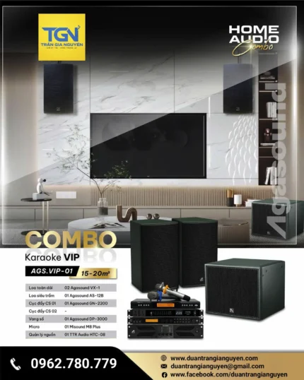 COMBO KARAOKE VIP AGS.VIP-01
