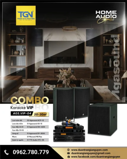 COMBO KARAOKE VIP AGS.VIP-04