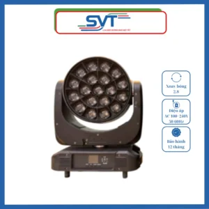 ĐÈN MOVING LED SVT 10.40.K15 XOAY BÓNG 2.8