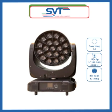 ĐÈN MOVING LED SVT 10.40.K15 XOAY BÓNG 2.8