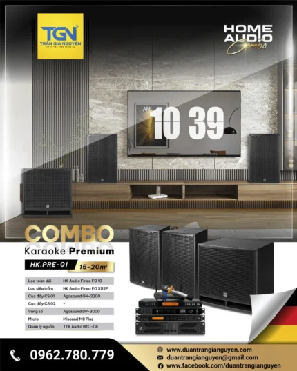 COMBO KARAOKE PREMIUM HK.PRE-01