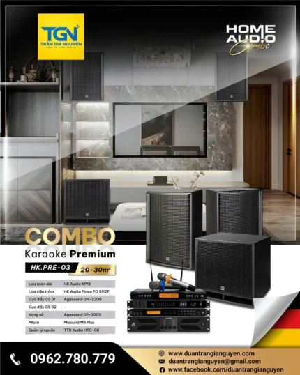 COMBO KARAOKE PREMIUM HK.PRE-03