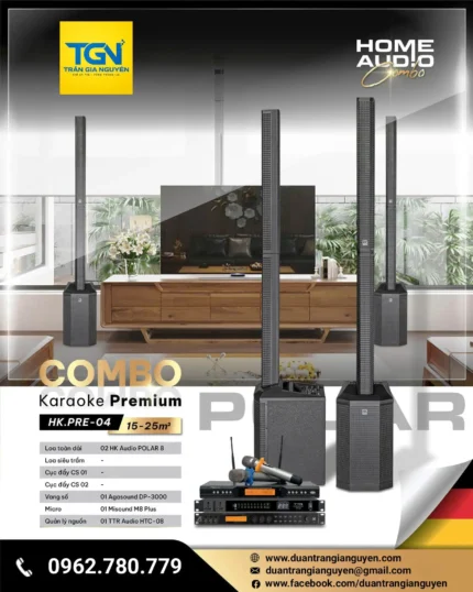 COMBO KARAOKE PREMIUM HK.PRE-04