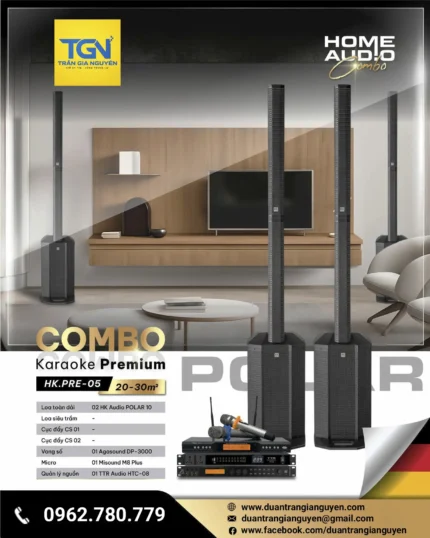 COMBO KARAOKE PREMIUM HK.PRE-05