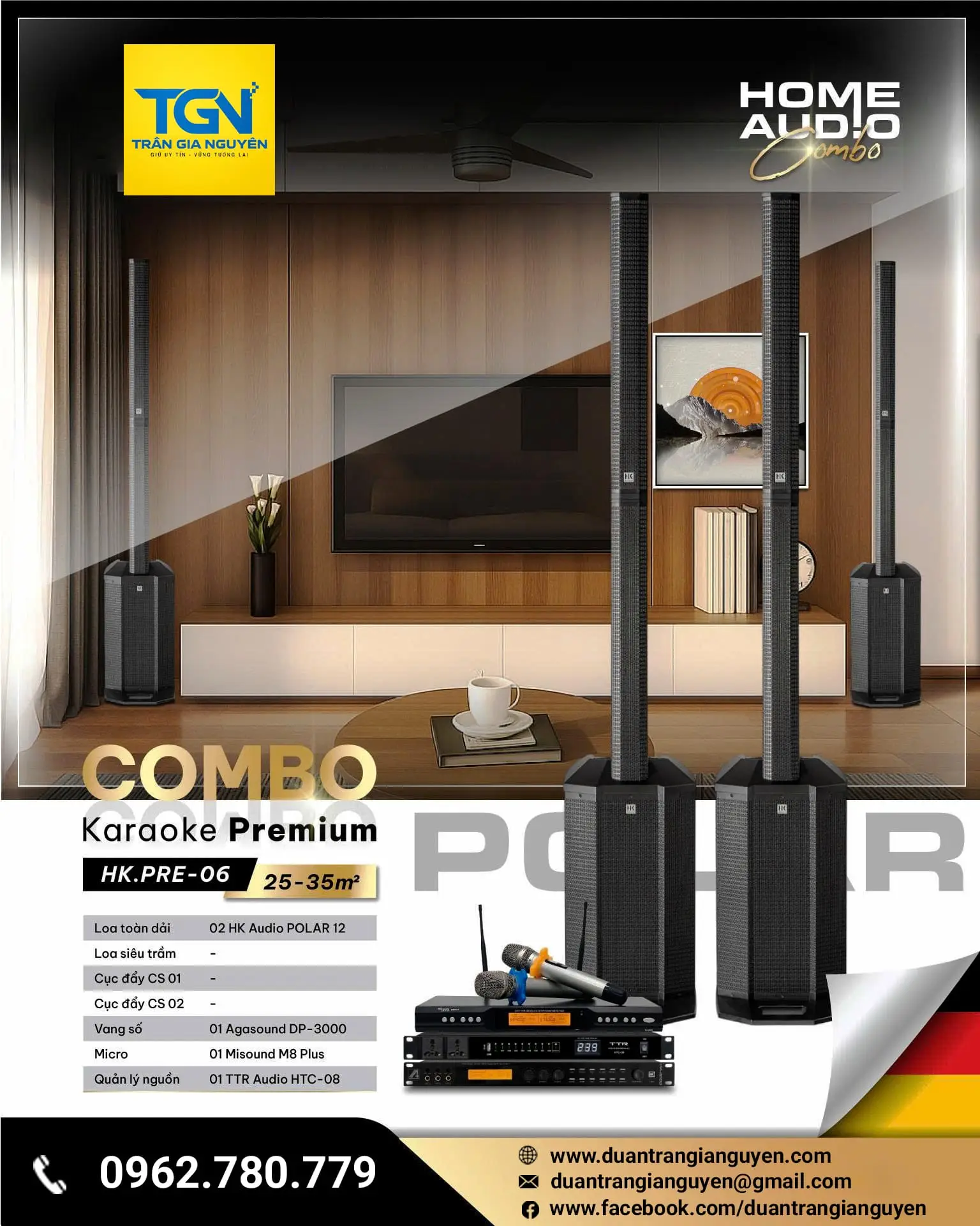 COMBO KARAOKE PREMIUM HK.PRE-06 COMBO KARAOKE PREMIUM HK.PRE-06