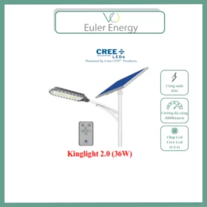 ĐÈN NĂNG LƯỢNG MẶT TRỜI, EULER ENERGY Kinglight 2.0 (36W)