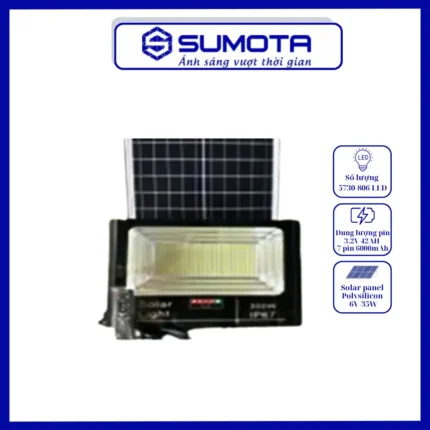 ĐÈN NĂNG LƯỢNG MẶT TRỜI, SUMOTA SM-300W