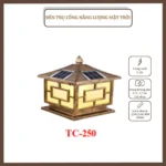 ĐÈN TRỤ CỔNG, NĂNG LƯỢNG MẶT TRỜI, TC – 250