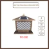 ĐÈN TRỤ CỔNG, NĂNG LƯỢNG MẶT TRỜI, TC – 252