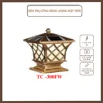 ĐÈN TRỤ CỔNG, NĂNG LƯỢNG MẶT TRỜI, TC – 300FW