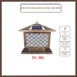 ĐÈN TRỤ CỔNG, NĂNG LƯỢNG MẶT TRỜI, TC – 302