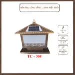 ĐÈN TRỤ CỔNG, NĂNG LƯỢNG MẶT TRỜI, TC-304