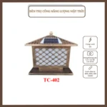 ĐÈN TRỤ CỔNG, NĂNG LƯỢNG MẶT TRỜI, TC – 402