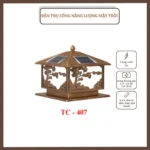 ĐÈN TRỤ CỔNG, NĂNG LƯỢNG MẶT TRỜI, TC – 407