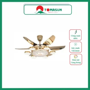 QUẠT TRẦN, TOMASUN, TMS-LX61-VBMB