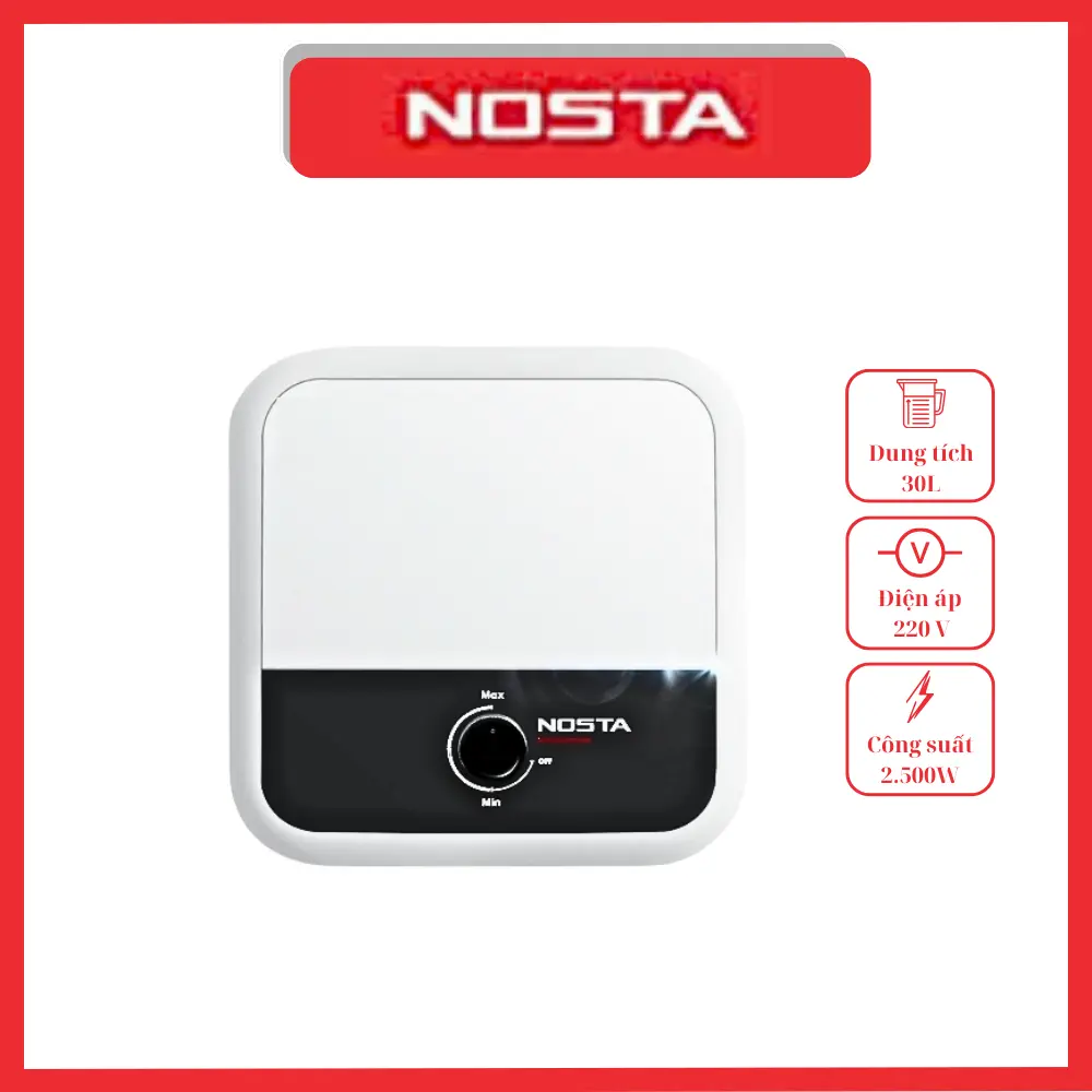 BÌNH NÓNG LẠNH NOSTA V30 BÌNH NÓNG LẠNH NOSTA V30