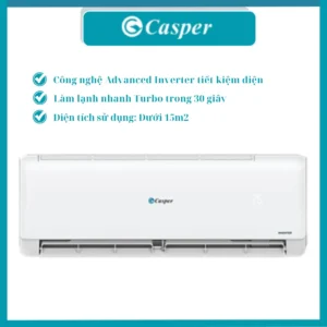 Điều hòa Casper 1 chiều inverter 9000BTU JC-09IU36