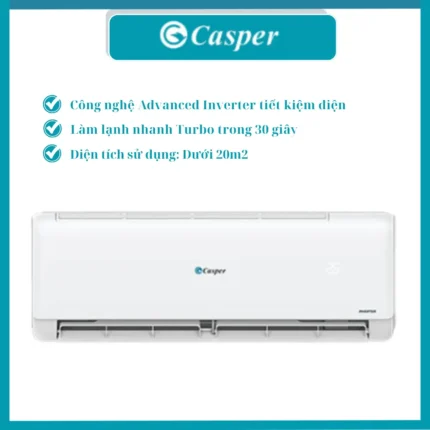Điều hòa Casper 1 chiều inverter 12000BTU JC-12IU36