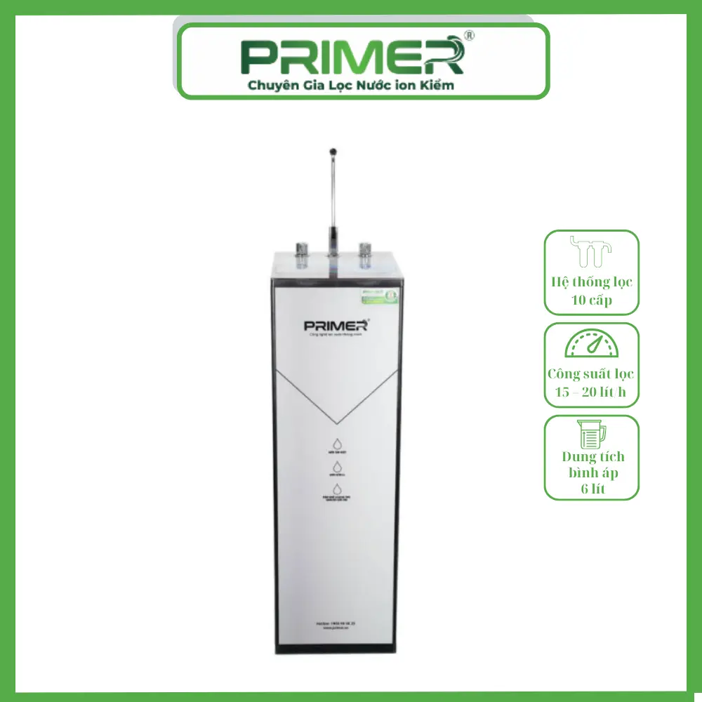 MÁY LỌC NƯỚC PRIMER ION KIỀM LÕI PKL 10 MÁY LỌC NƯỚC PRIMER ION KIỀM LÕI PKL 10