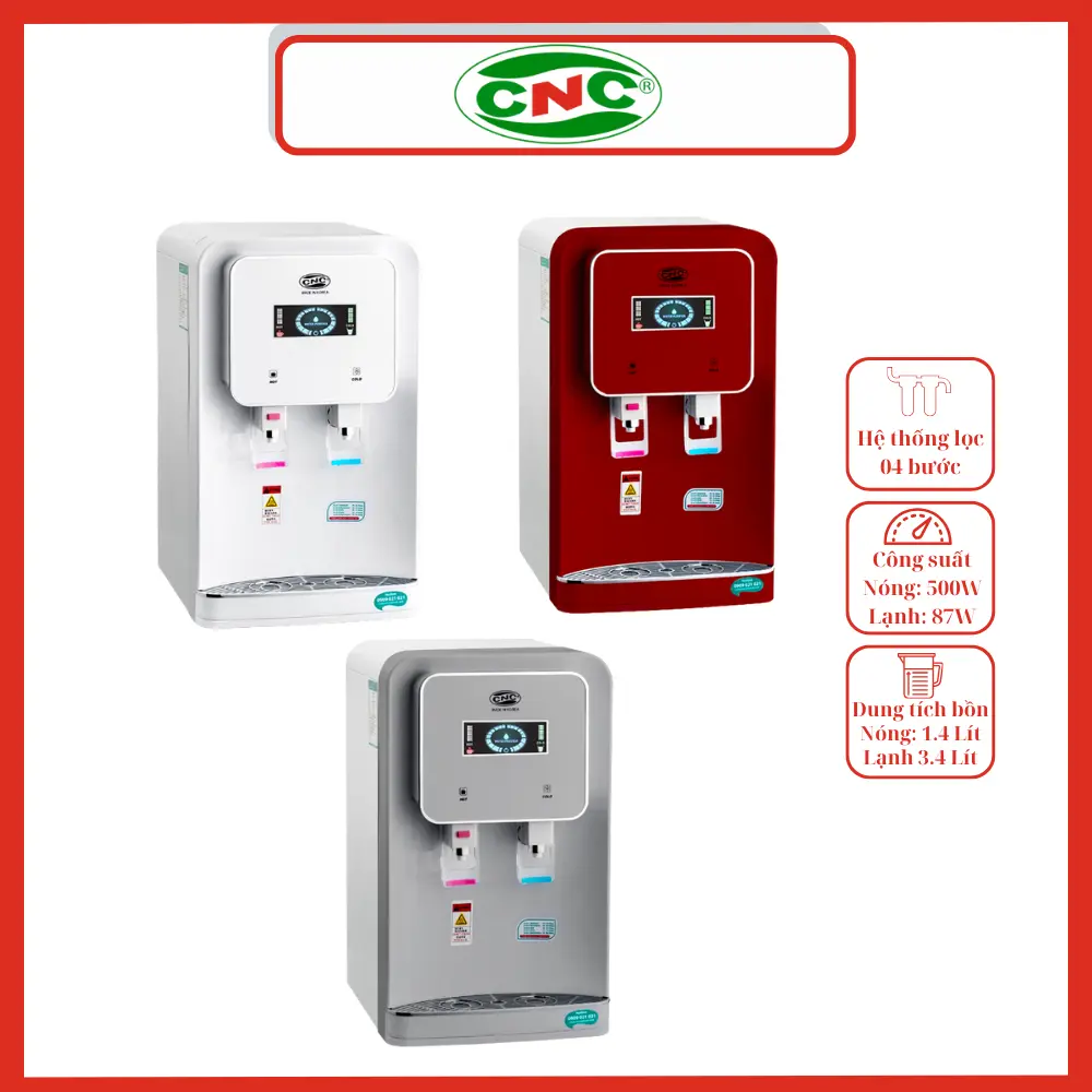 MÁY LỌC NƯỚC NÓNG LẠNH CNC815UF MÁY LỌC NƯỚC NÓNG LẠNH CNC815UF