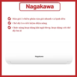 Điều Hòa Treo Tường 1 Chiều Nagakawa NS-C09R2B52