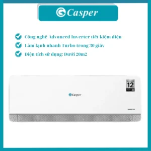Điều Hòa Casper 1 Chiều Inverter 12000BTU QC-12IU36A