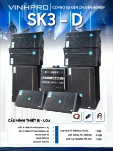 Combo VINHPRO SK3-D