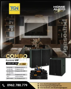 Dàn Karaoke Gia Đình – Giải Pháp Giải Trí Hiện Đại, Chất Lượng Cao Combo Karaoke VIP 04 95.500.000 1