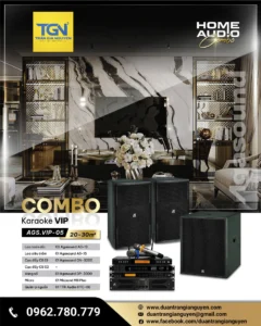 Dàn Karaoke Gia Đình – Giải Pháp Giải Trí Hiện Đại, Chất Lượng Cao Combo Karaoke VIP 05 98.500.000