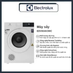 MÁY SẤY QUẦN ÁO ELECTROLUX EDV804H3WC