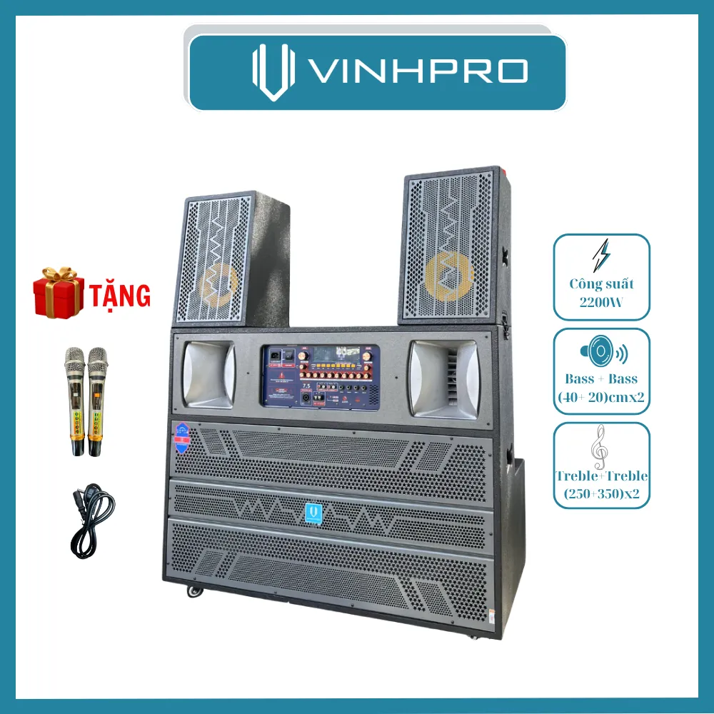 LOA KÉO VINHPRO VP-6620 LOA KÉO VINHPRO VP-6620