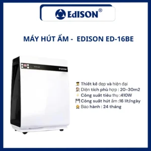 MÁY HÚT ẨM - EDISON ED-16BE