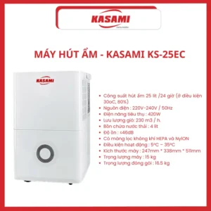 MÁY HÚT ẨM - KASAMI KS-25EC