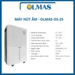 MÁY HÚT ẨM - OLMAS OS-25