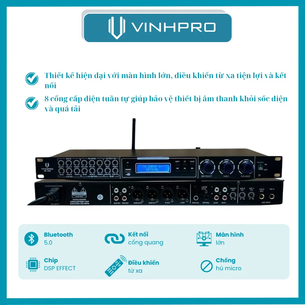 VANG CƠ LAI SỐ VR-250 VANG CƠ LAI SỐ