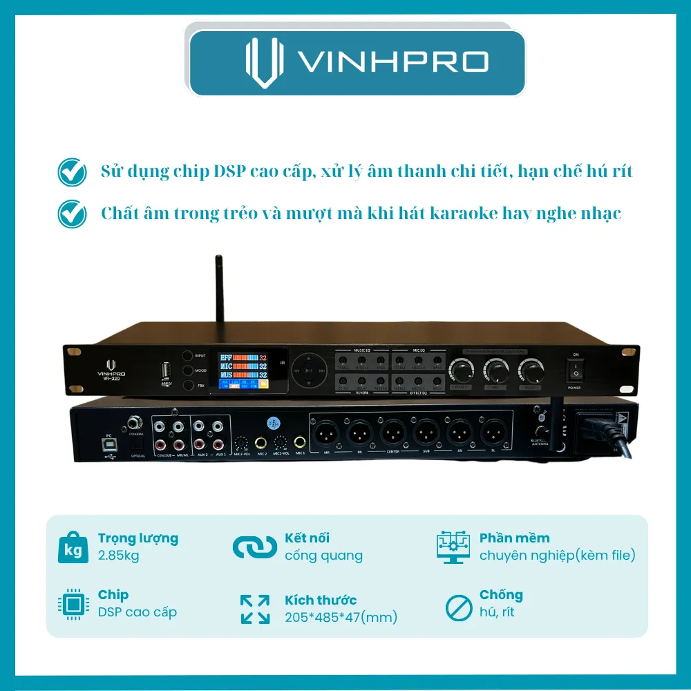 VANG SỐ VINHPRO VR-320 VANG SỐ