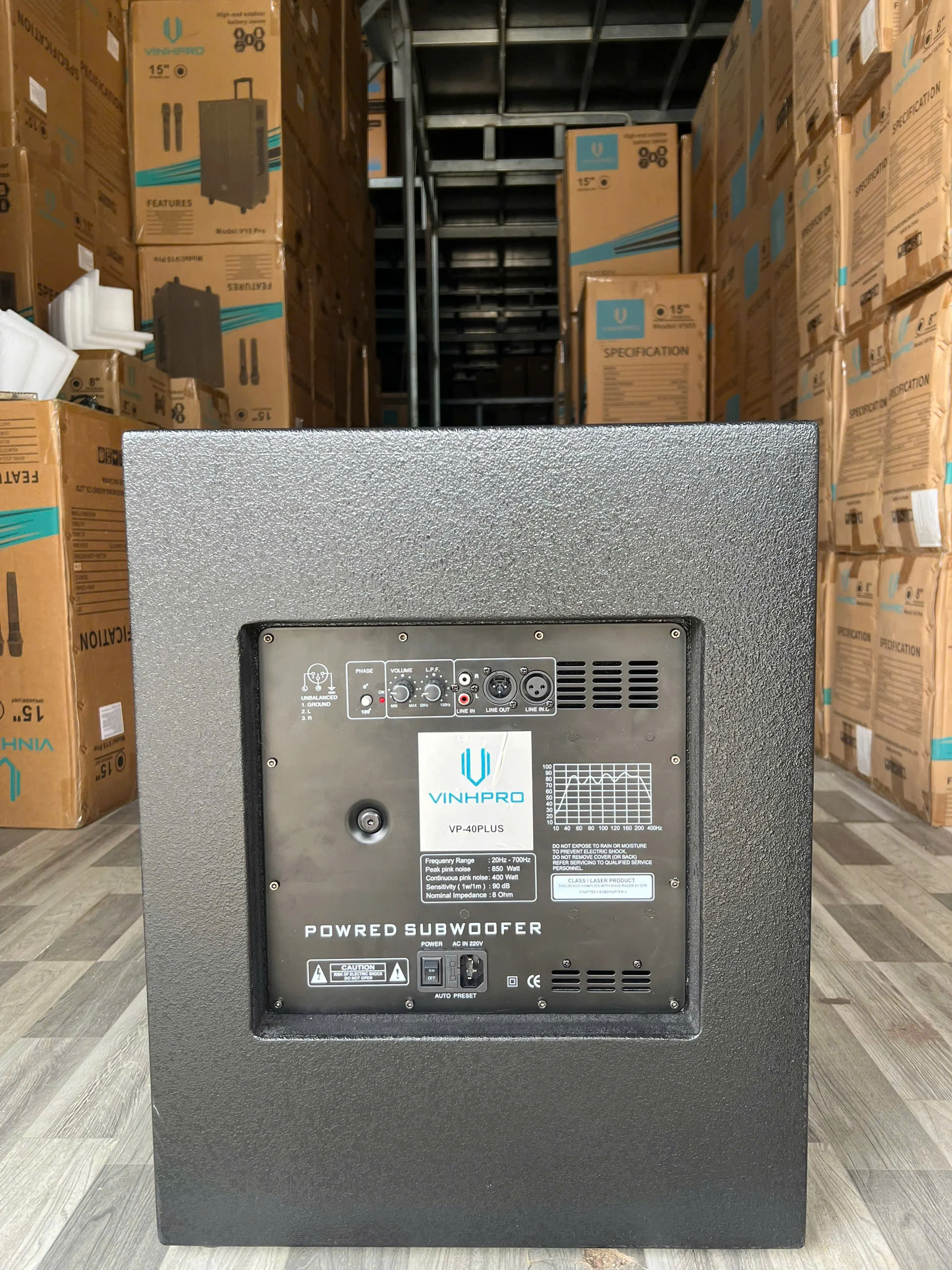 LOA SUB VINHPRO VP-40 PLUS LOA SUB VINHPRO VP-40 PLUS - Ảnh 4