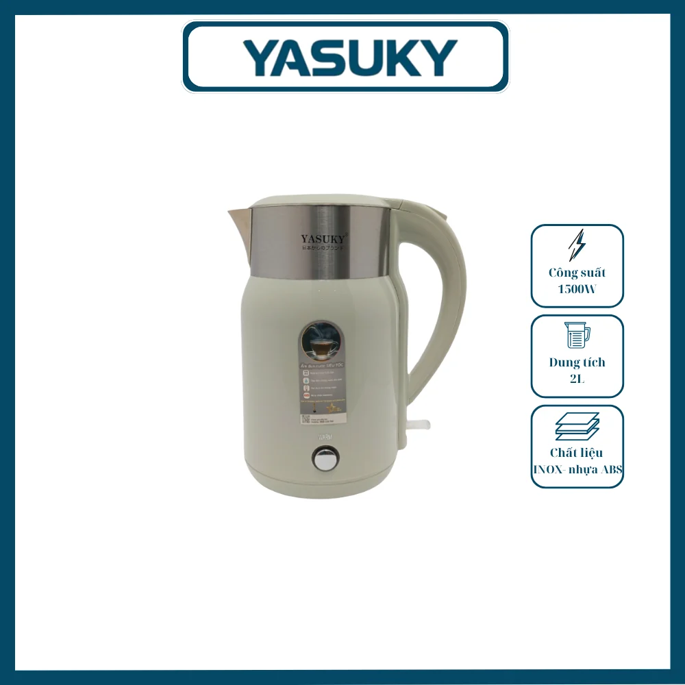 ẤM SIÊU TỐC YASUKY YK-2024 ẤM SIÊU TỐC YASUKY YK-2024