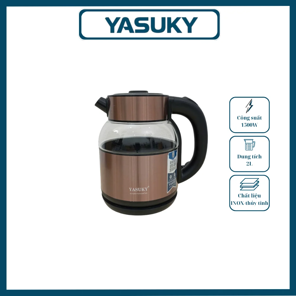 ẤM SIÊU TỐC YASUKY YK-318 ẤM SIÊU TỐC YASUKY YK-318